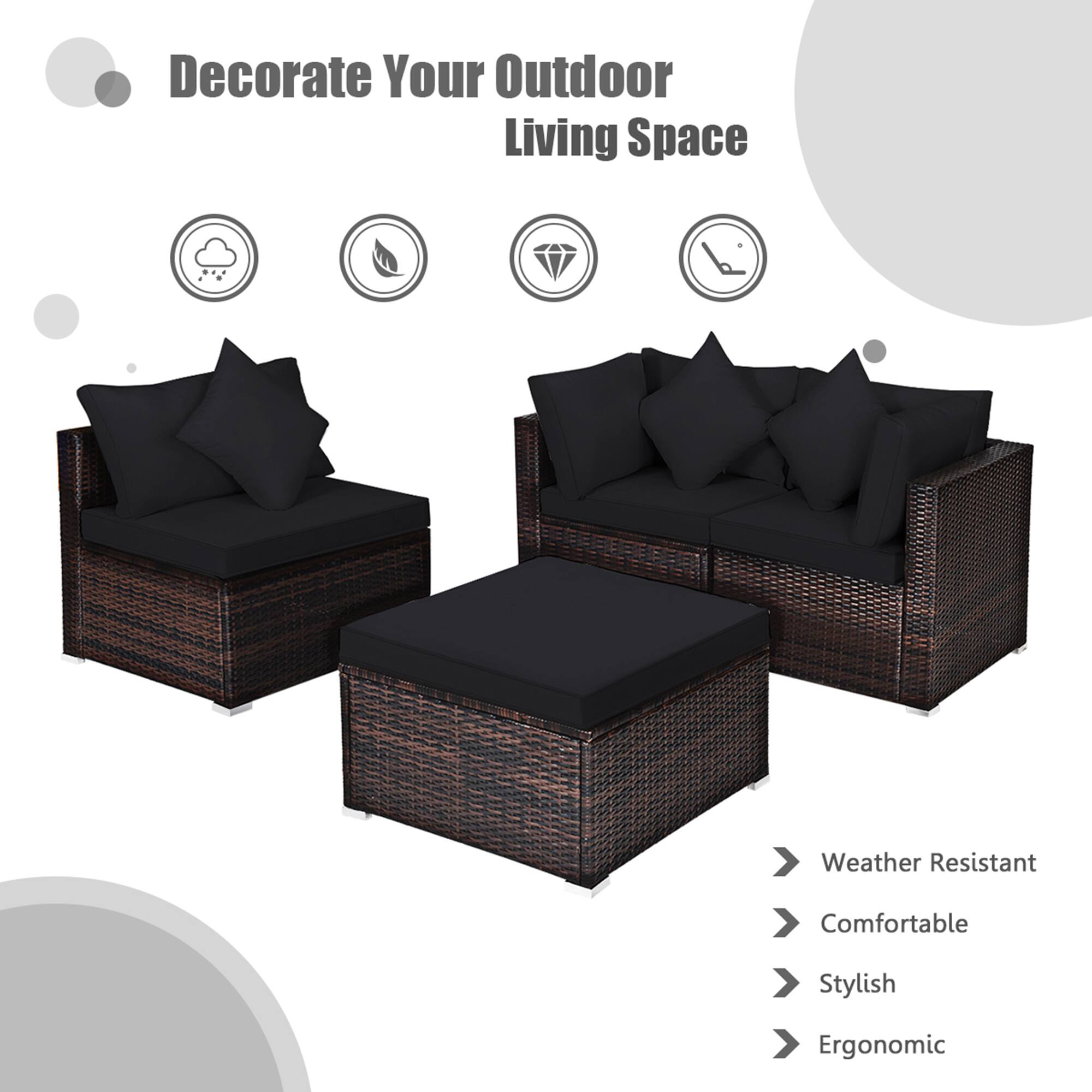Decorate Your Outdoor Living Space

Weather Resistant
Comfortable
Stylish
Ergonomic
