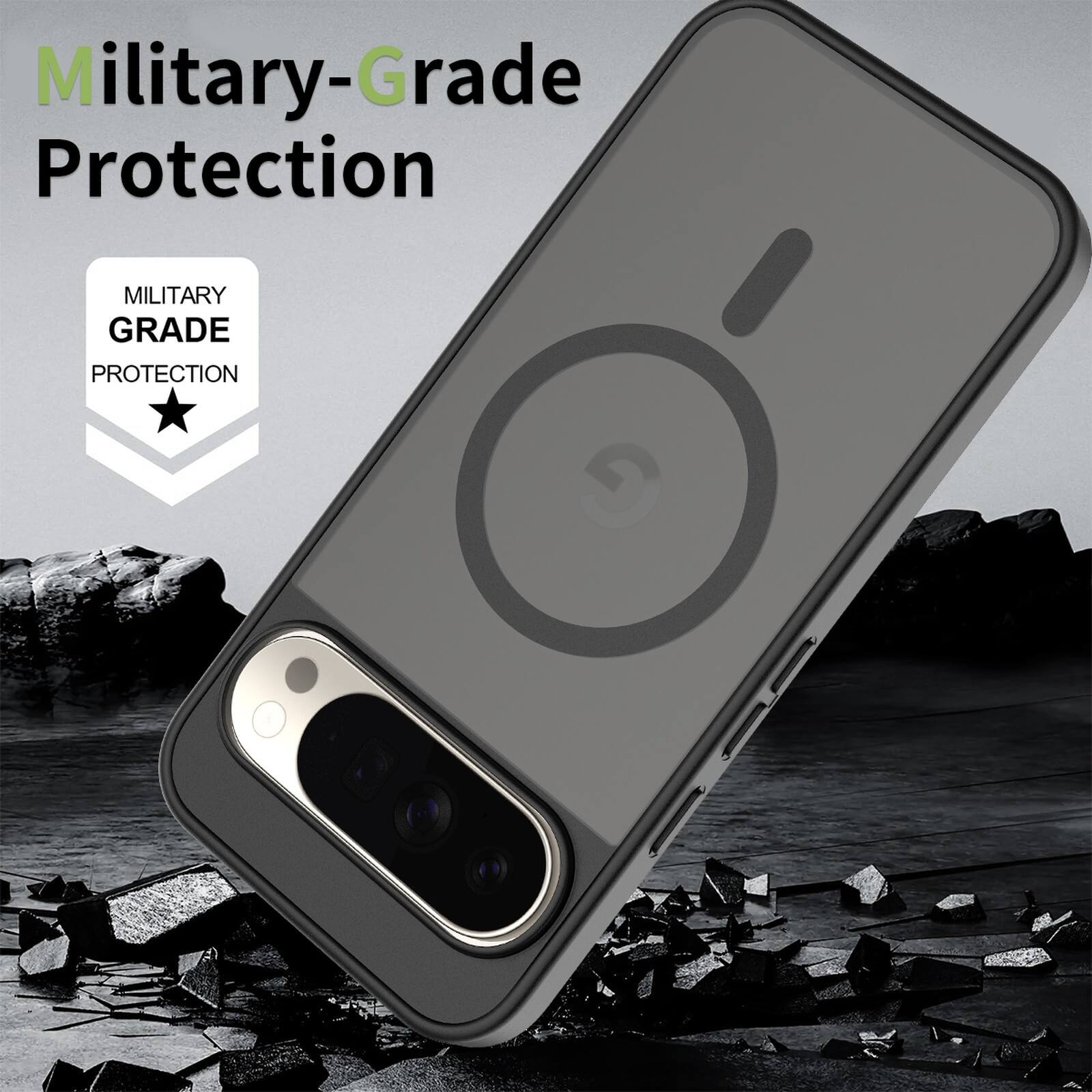 Military-Grade Protection  
MILITARY GRADE PROTECTION