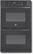 Front Standard. Whirlpool - 24" Built-In Double Electric Wall Oven - Black-on-Black.