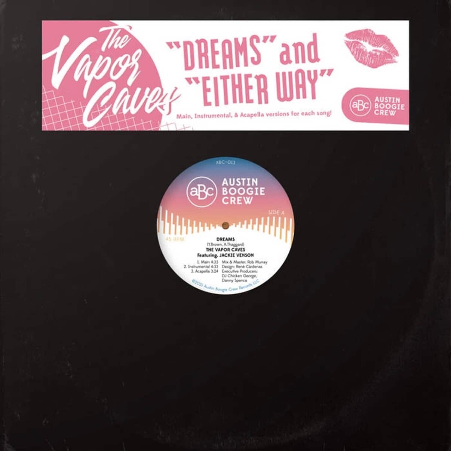 Vapor Caves - Dreams / Either Way  - 12-INCH SINGLE