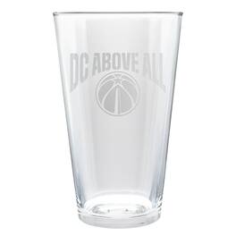 Great American Products - Washington Wizards Etched 16oz. Rally Cry Pint Glass - Multicolor