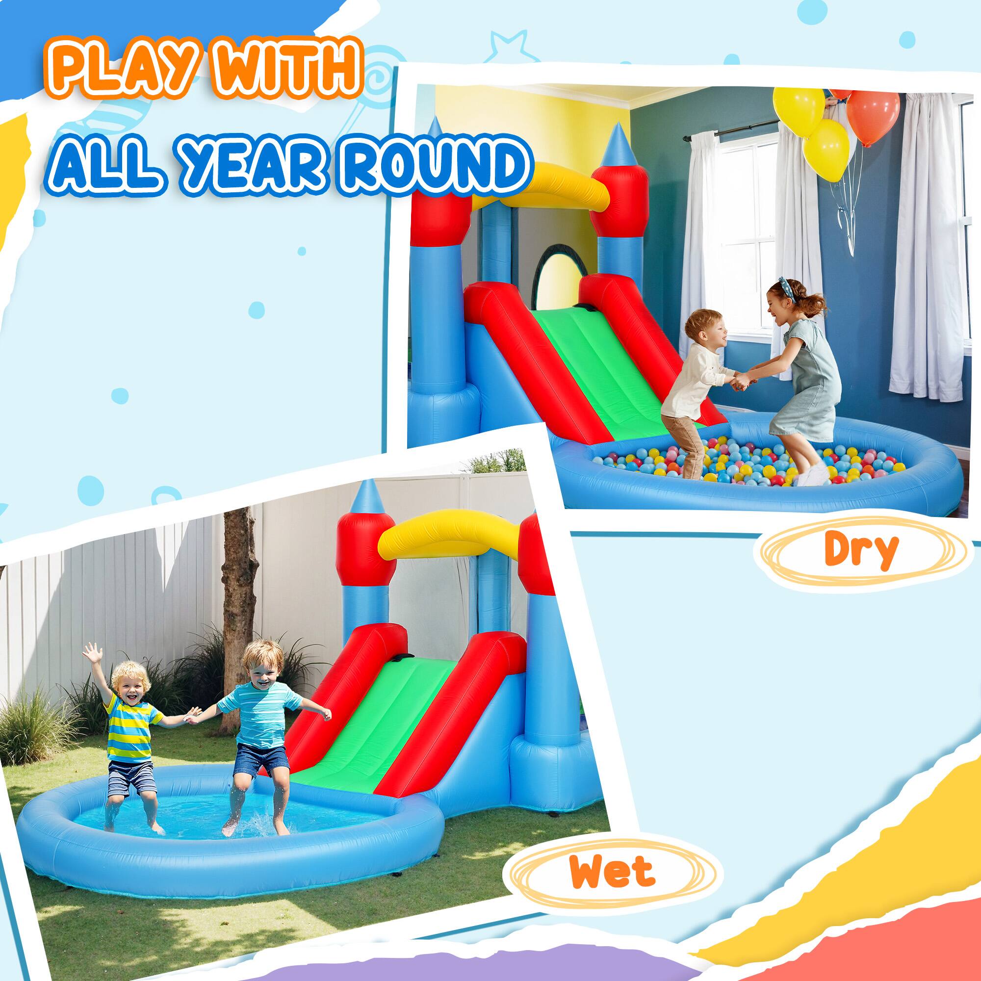 PLAY WITH  
ALL YEAR ROUND  

Dry  
Wet