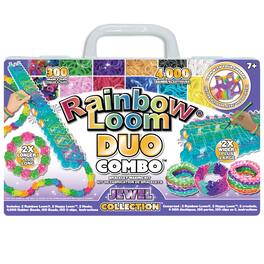Choon's Design - Rainbow Loom- Jewel Collection, DUO Combo Set Features, 4,000 Rubber Bands