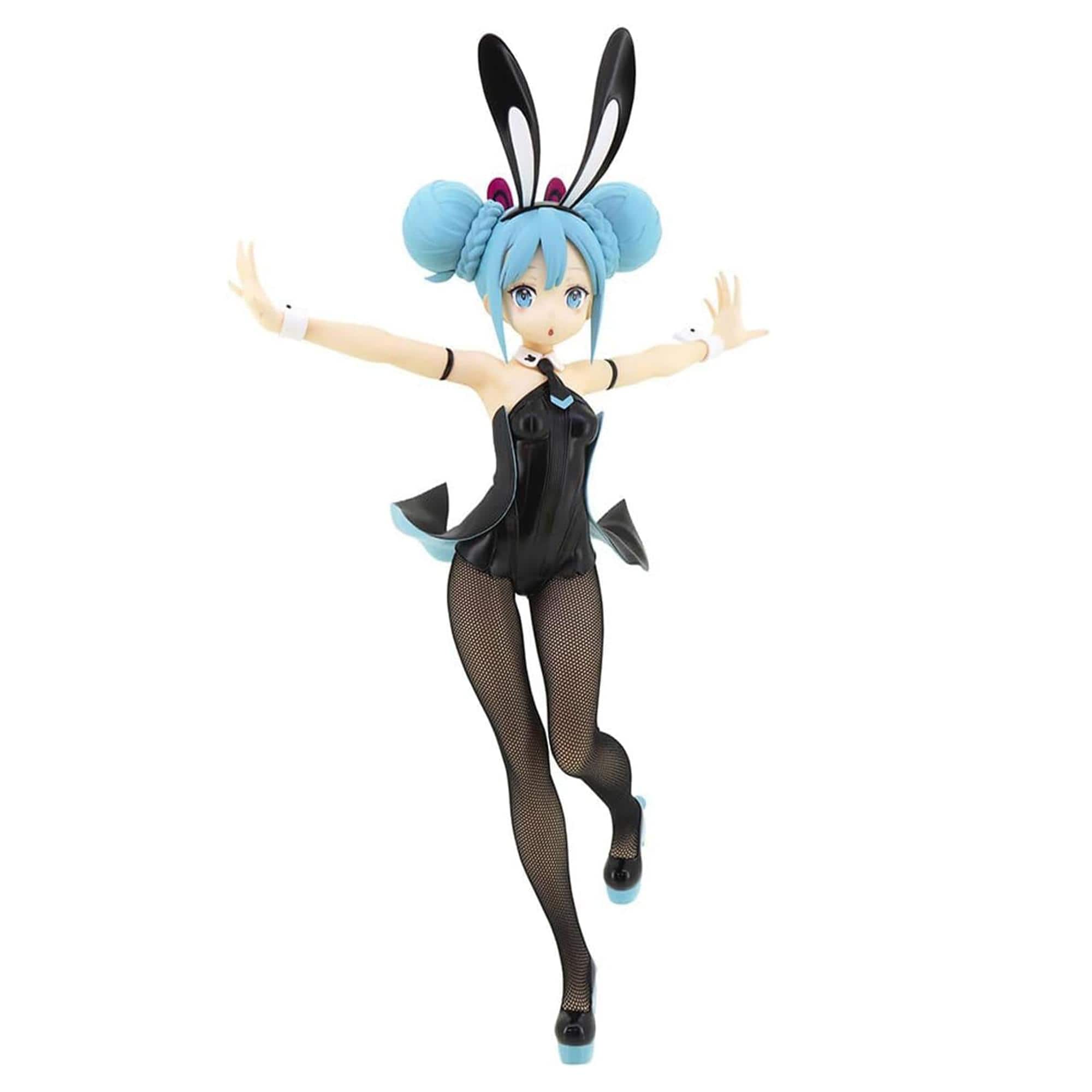 Little Buddy - Vocaloid Hatsune Miku BiCute Bunnies 12-Inch PVC Figure - Black