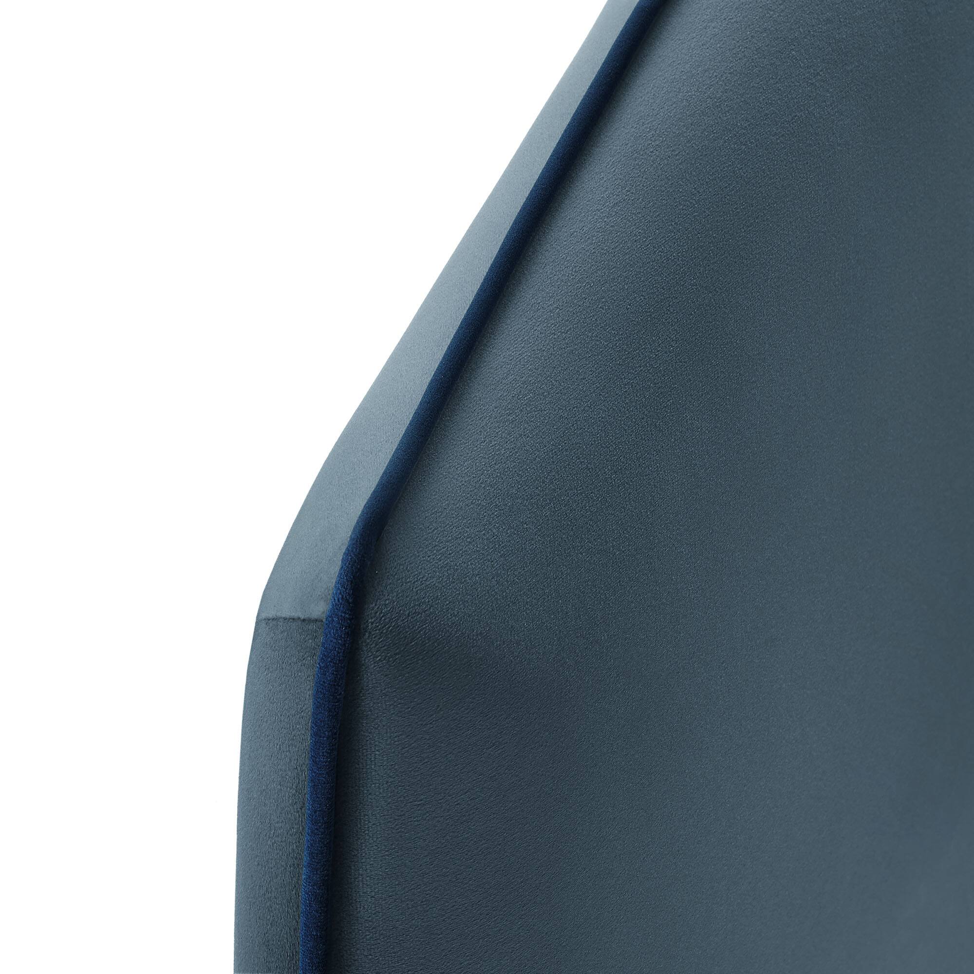 Alt View 4. Modway - Cosette Performance Velvet Headboard by Modway - Cadet Blue.
