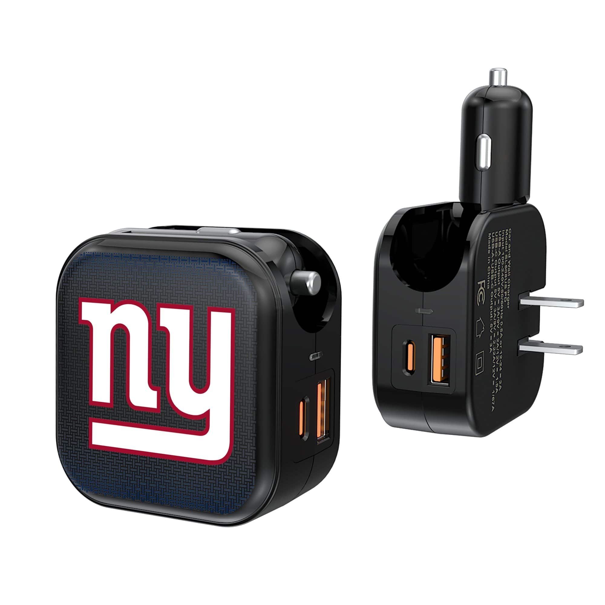 Keyscaper - New York Giants 2-in-1 USB A/C Charger - Black price history on PriceWatchPro