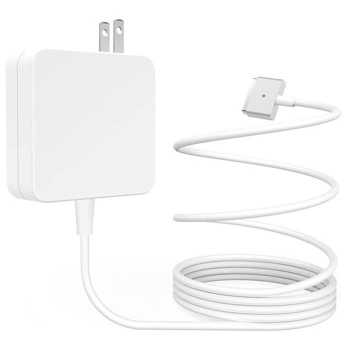 Alt View 1. CycleOn - CycleOn - 60W MagSafe 2 Power Adapter With Cable (T-Style) Compatible For MacBook Pro & MacBook Air - OEM - White.