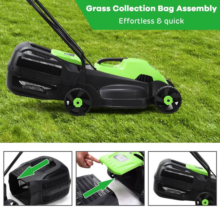 Grass Collection Bag Assembly
Effortless & quick