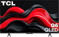 TCL - 43" Class Q6-Series 4K UHD HDR QLED Smart Google TV (2024) - Front_Zoom