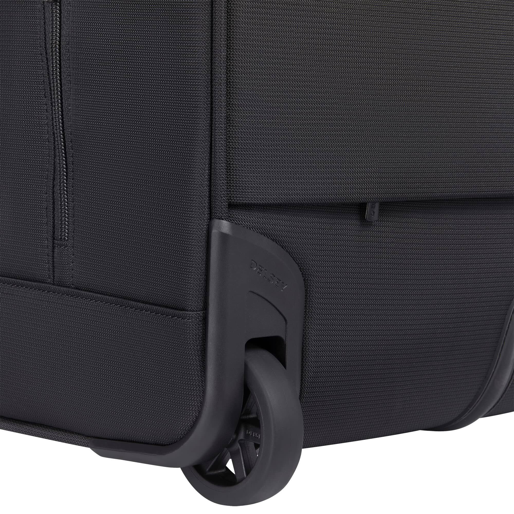 Alt View 1. Delsey - Delsey Helium DLX Underseater Rolling Luggage - Black.