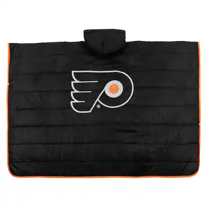 Front. Poler - Philadelphia Flyers Reversible Camp Poncho - Multicolor.
