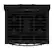 Alt View 4. Whirlpool - 5.0 Cu. Ft. Smart Freestanding Gas Range with Air Cooking Technology, No Preheat Air Fry and Steam/Self Clean - Black.