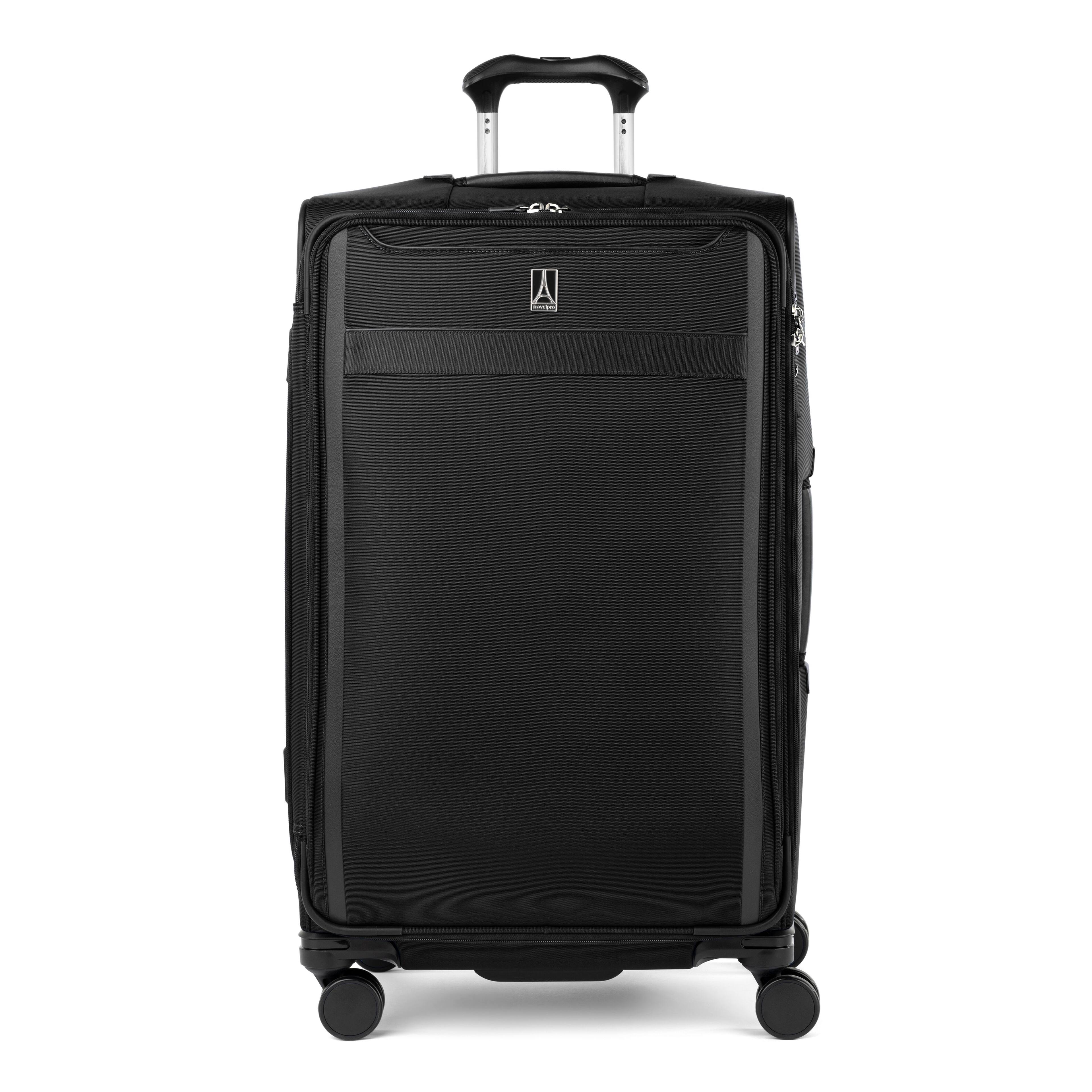 Travelpro - Versapack + Lightweight Softside Expandable 29" Checked Spinner - Black