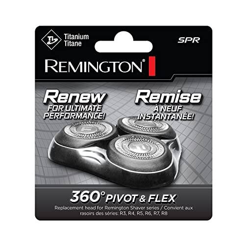 Titanium Titane SPR REMINGTON Renew Remise FOR ULTIMATE A NEUF PERFORMANCE! INSTANTANEE! F 360 PIVOT & FLEX Replacement head for Remington Shaver series / Convient aux rasoirs des sries: R3, R4, R5, R6, R7, R8