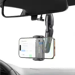 Esoulk - Universal Car Drive Dashboard Phone Holder Mount For iPhone Samsung Google Pixel GPS GoPro Dashcam Camera - Black