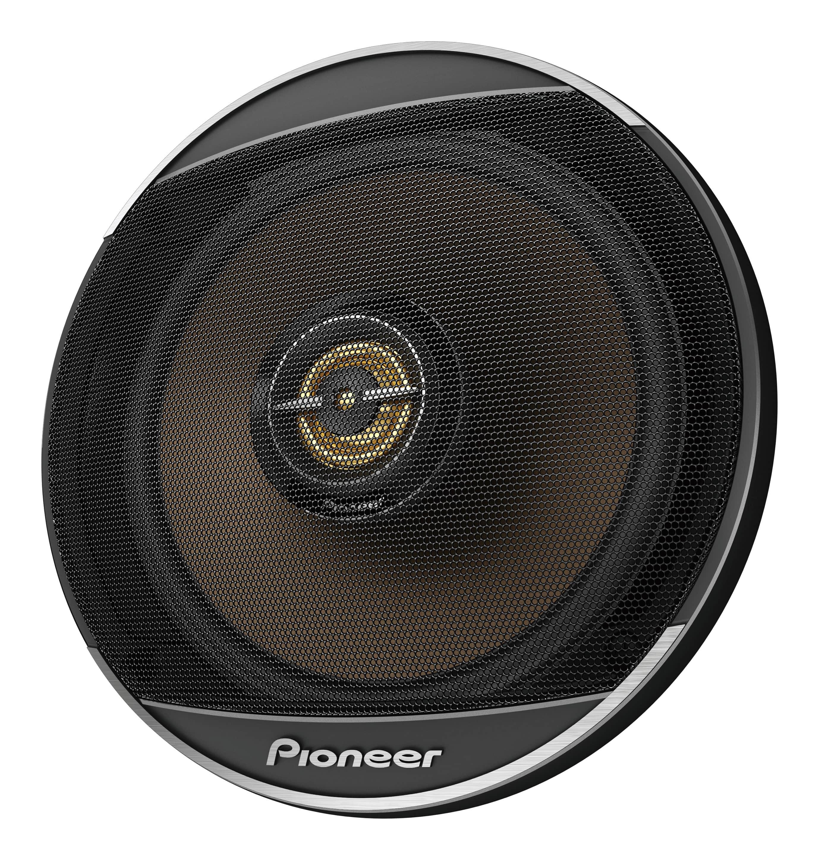 Angle. Pioneer - 6-1/2" 2-way Car Speakers Aramid Fiber-reinforced IMPP cone (Pair) - Black.