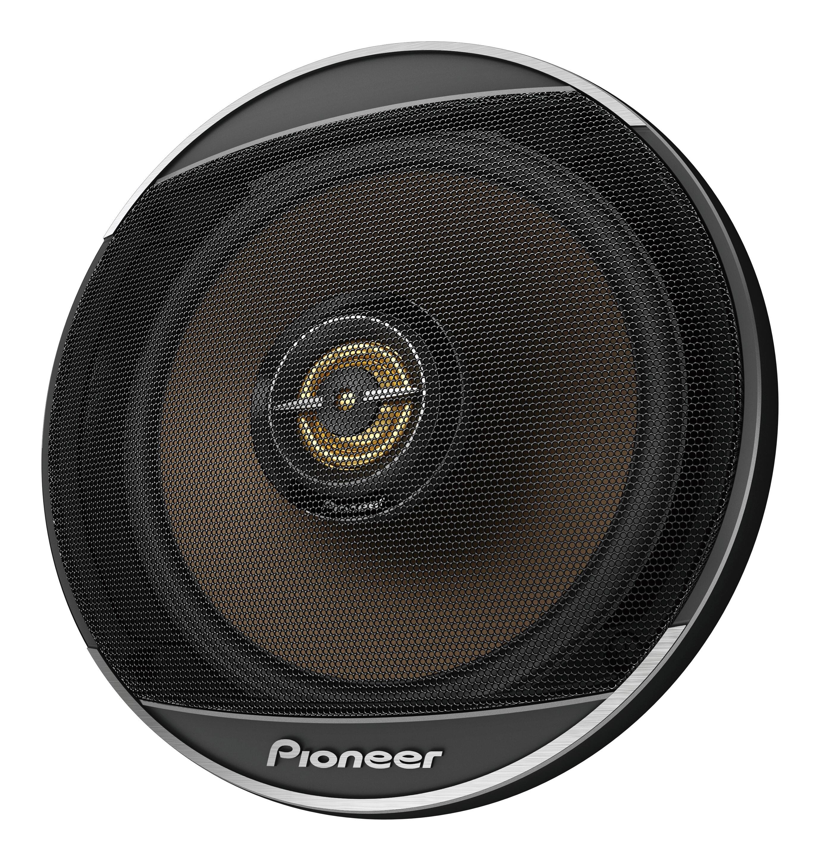 Angle. Pioneer - 6-1/2" 2-way Car Speakers Aramid Fiber-reinforced IMPP cone (Pair) - Black.