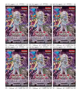 Konami - Yu-Gi-Oh! Legendary Duelist Immortal Destiny (1st Edition) Booster Pack Lot - 6 Packs