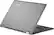 Alt View Standard 2. Lenovo - Yoga 2-in-1 13.3" Touch-Screen Laptop - Intel Core i3 - 4GB Memory - 128GB Solid State Drive - Silver Gray.