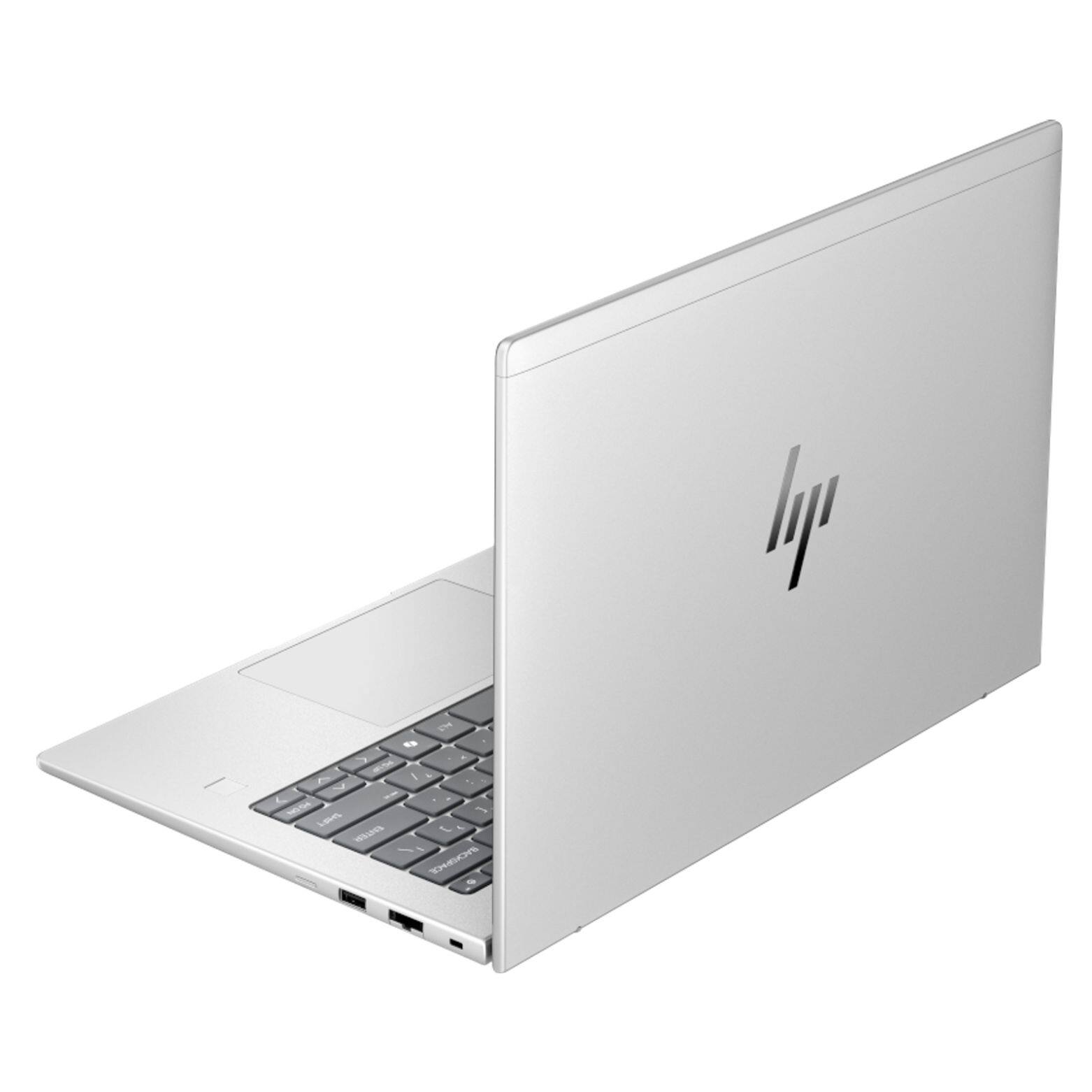 Alt View 3. HP - EliteBook 6 G1i 14" WUXGA Intel Core Ultra 7 265U 2.1 GHz up to 5.3 GHz 16GB DDR5-5600 1TB PCIe NVMe SSD Windows 11 Pro - Silver.