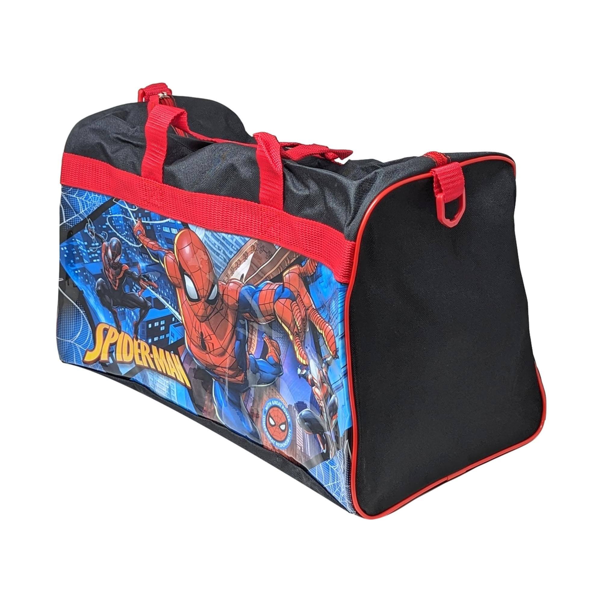 Alt View 1. Marvel - Marvel Spider-Man Duffle Bag with PVC Printed Panel - Multi-Colored.