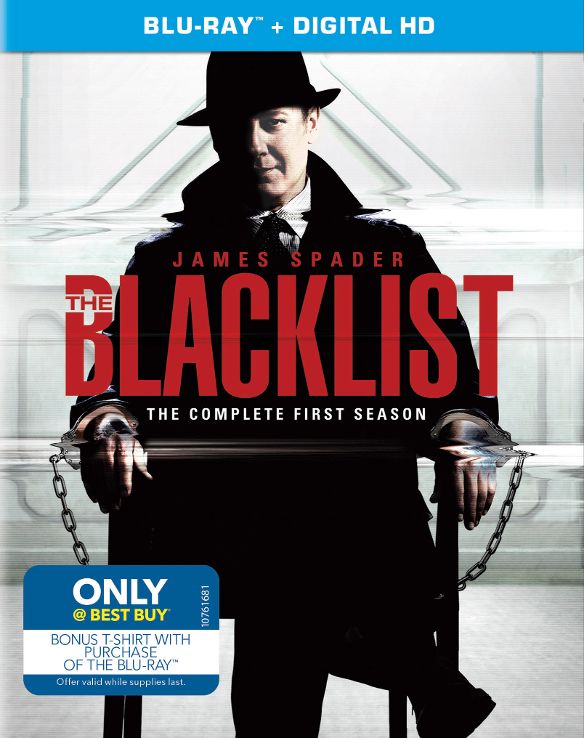  Blacklist: Season 1 [Blu-ray] [Includes Digital Copy] [Only @ Best Buy] [With T-Shirt]