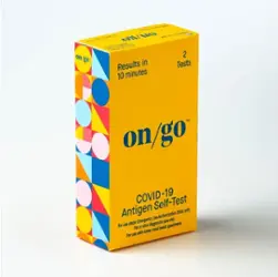 Intrivo - On/Go COVID-19 Antigen Self-Test - OTC - 2 Test Kit - Gold - Front_Zoom