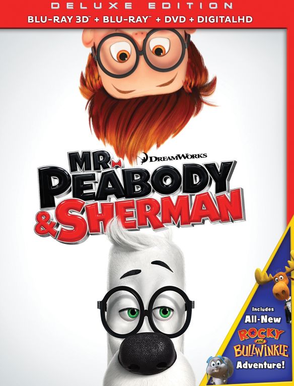  Mr. Peabody &amp; Sherman [Includes Digital Copy] [3D] [Blu-ray/DVD] [Blu-ray/Blu-ray 3D/DVD] [2014]