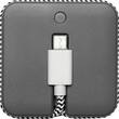 Native Union - JUMP 1.6' USB-to-Micro USB Cable - Zebra - Larger Front