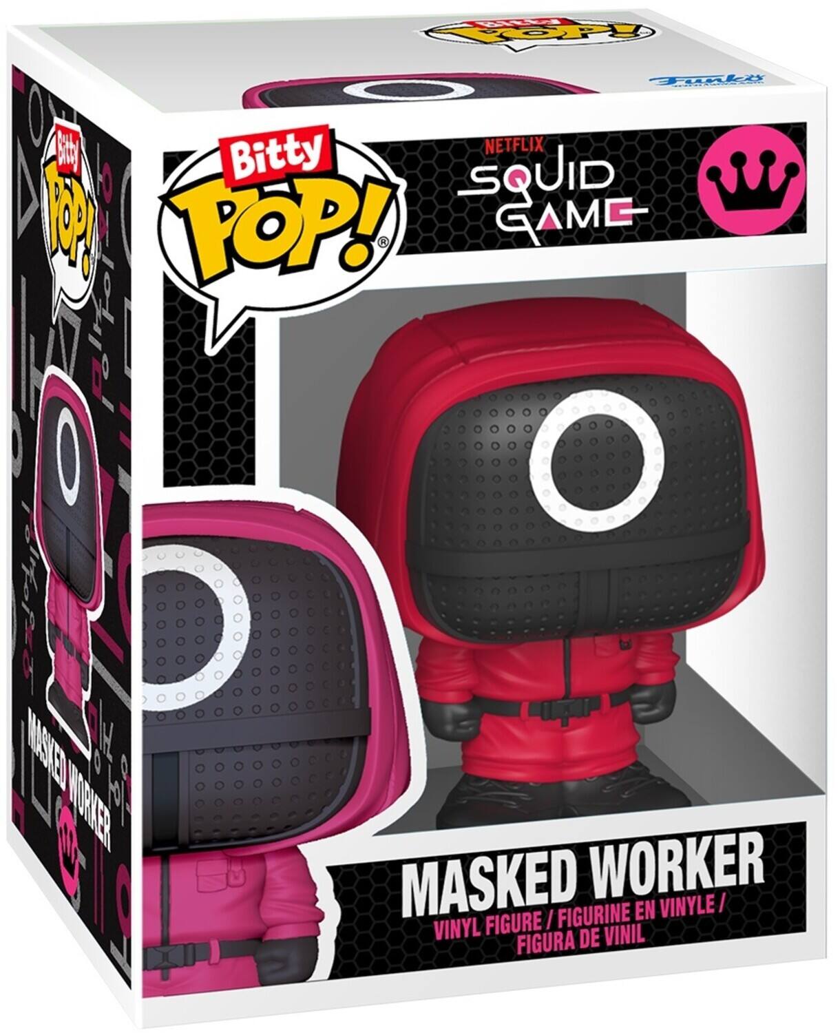 Bitty POP! | NETFLIX SQUID GAME | MASKED WORKER FIGURINE EN VINYLE/ VINYL FIGURE I FIGURA DE VINIL