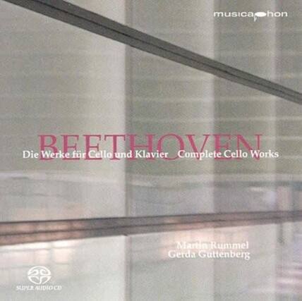 BEETHOVEN
Die Werke für Cello und Klavier
Complete Cello Works
Martin Rummel
Gerda Guttenberg
SUPERAUDIOCD
musica non