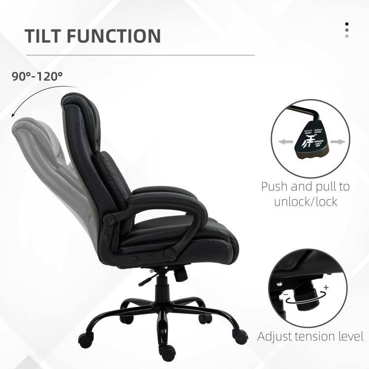 TILT FUNCTION  
90°-120°  
FREE  
DOWN LIFT  
Push and pull to unlock/lock  
Adjust tension level