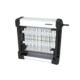 Indoor Bug Zapper with 3000V Power, LED Lamp, 15W UV Bulbs & Easy-Clean Shock Grid