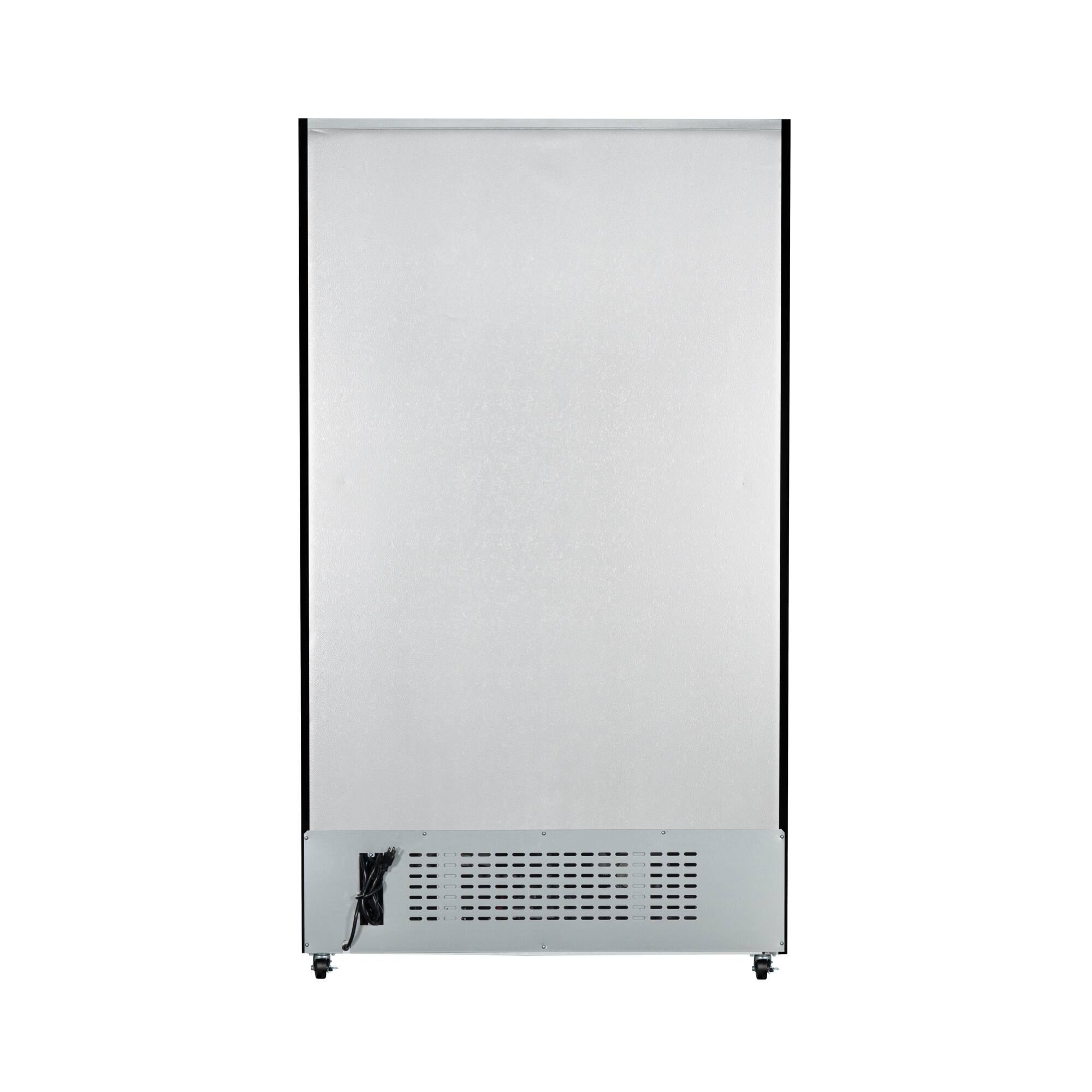 Alt View 9. Koolmore - 45 in. Two Glass Door Merchandiser Refrigerator - 35 Cu. Ft. (MDR-2GD-35C) - Black.