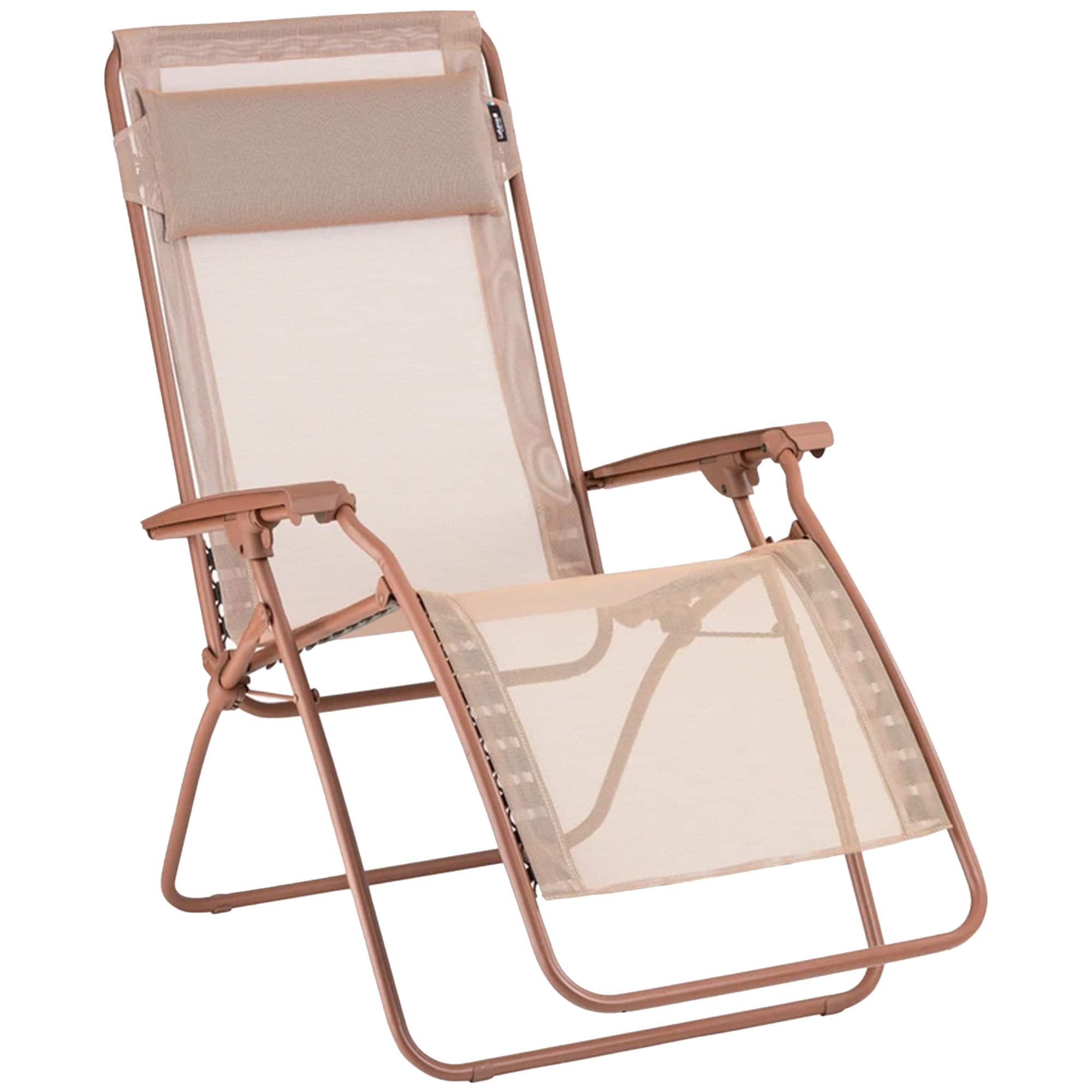 Lafuma - R Clip Reclining Foldable Zero Gravity Relaxation Patio Chair - Canyon Red