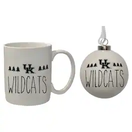 The Memory Company - Kentucky Wildcats Holiday Ornament & Mug Set - Multicolor