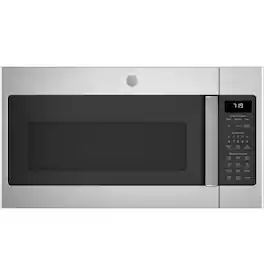 GE - 1.9 Cu. Ft. Over-the-Range Microwave with Sensor Cooking and Steam Cleaning - Stainless Steel