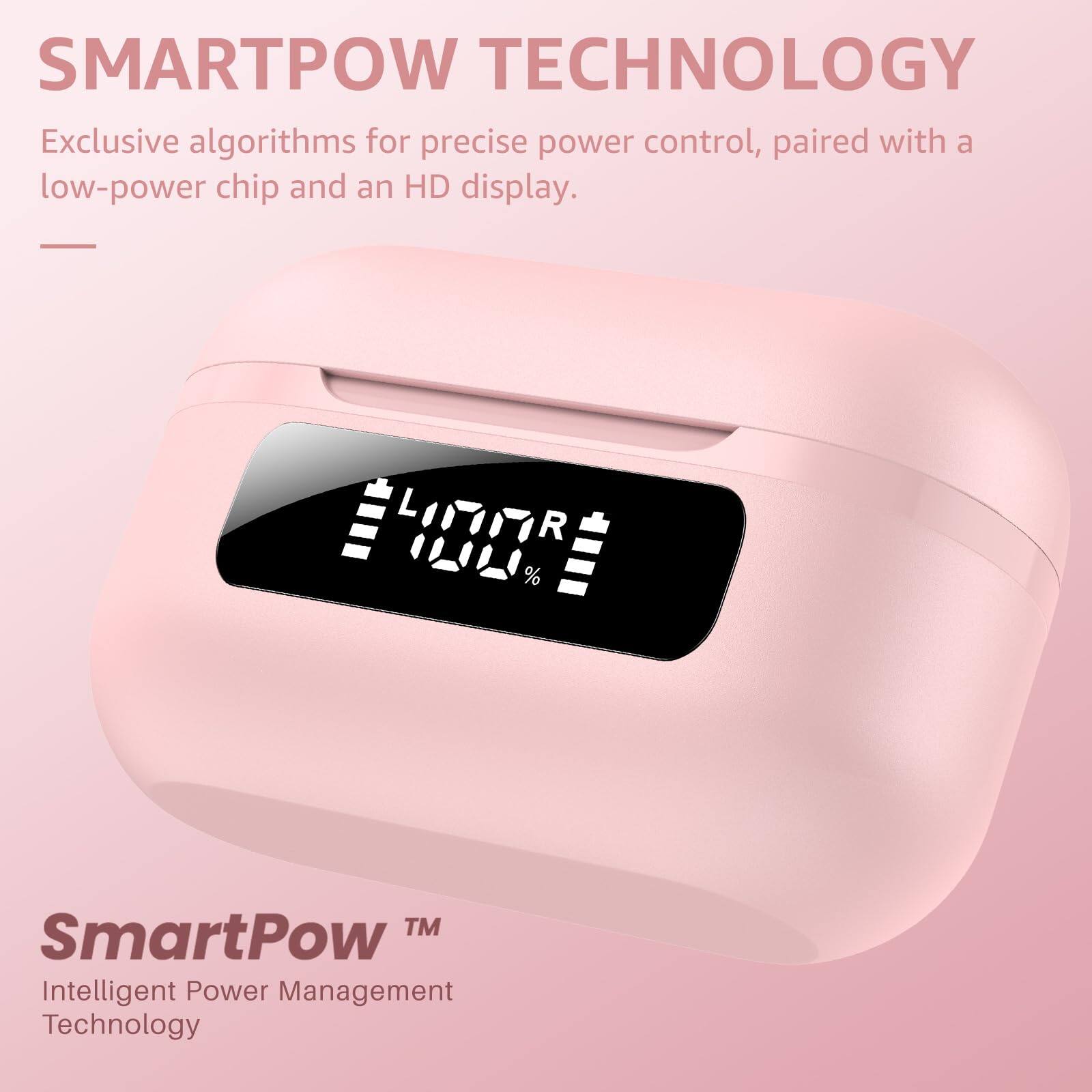 SMARTPOW TECHNOLOGY  
Exclusive algorithms for precise power control, paired with a low-power chip and an HD display.  

SmartPow™  
Intelligent Power Management Technology