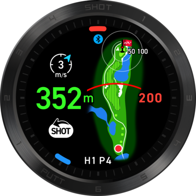 VoiceCaddie T11 Pro Premium GPS Golf Watch Black T11 Pro One VoiceCaddie T11 Pro Premium GPS Golf Watch Black T11 Pro One