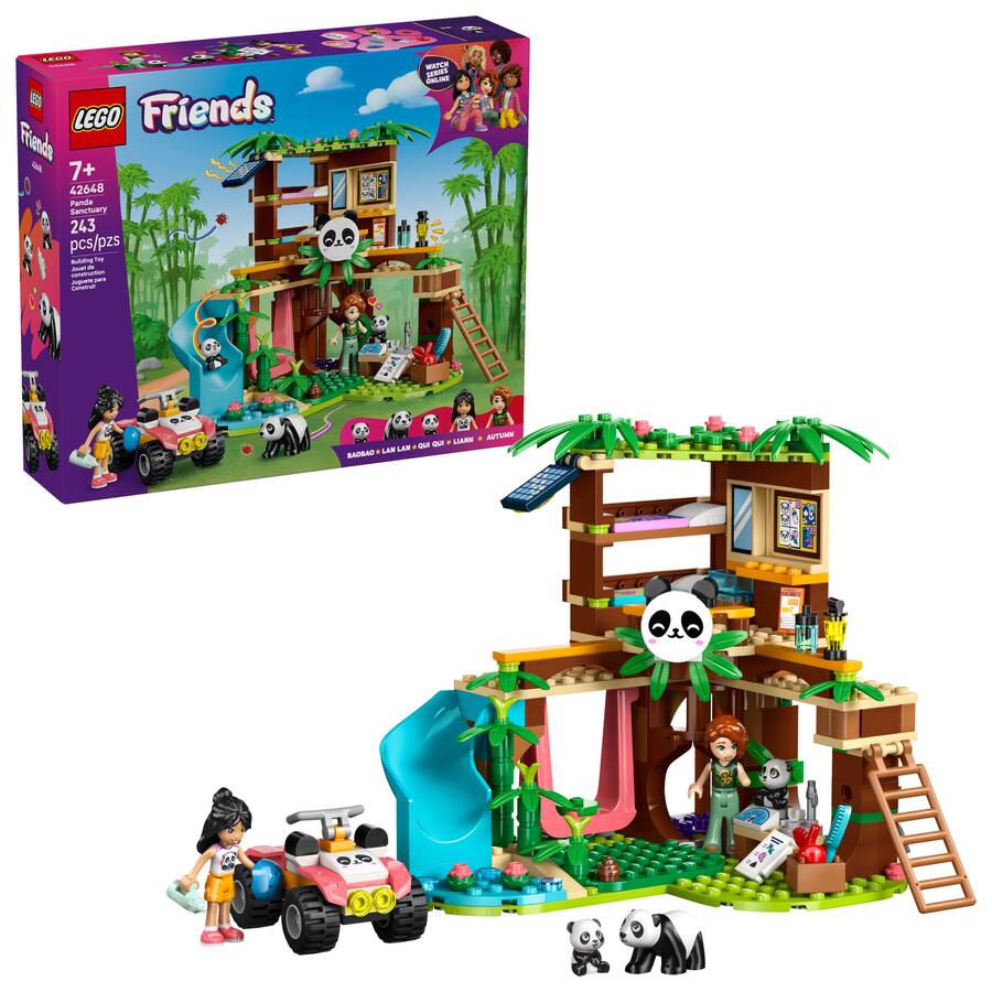 LEGO Friends Panda Sanctuary Animal Care Toy 42648 6526847 Best Buy
