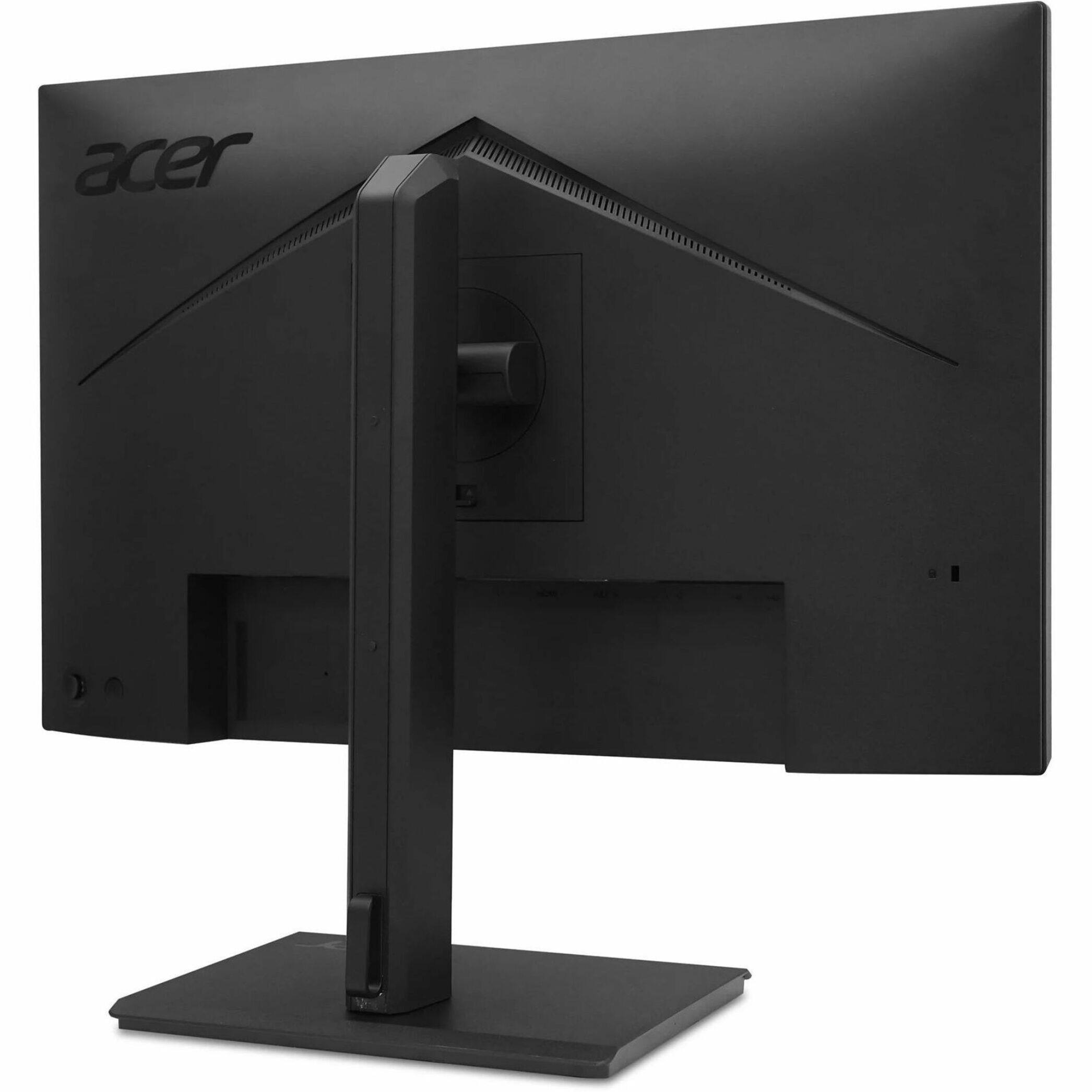 Alt View 16. Acer - Vero 27" LCD Monitor (VGA, HDMI) - Black.
