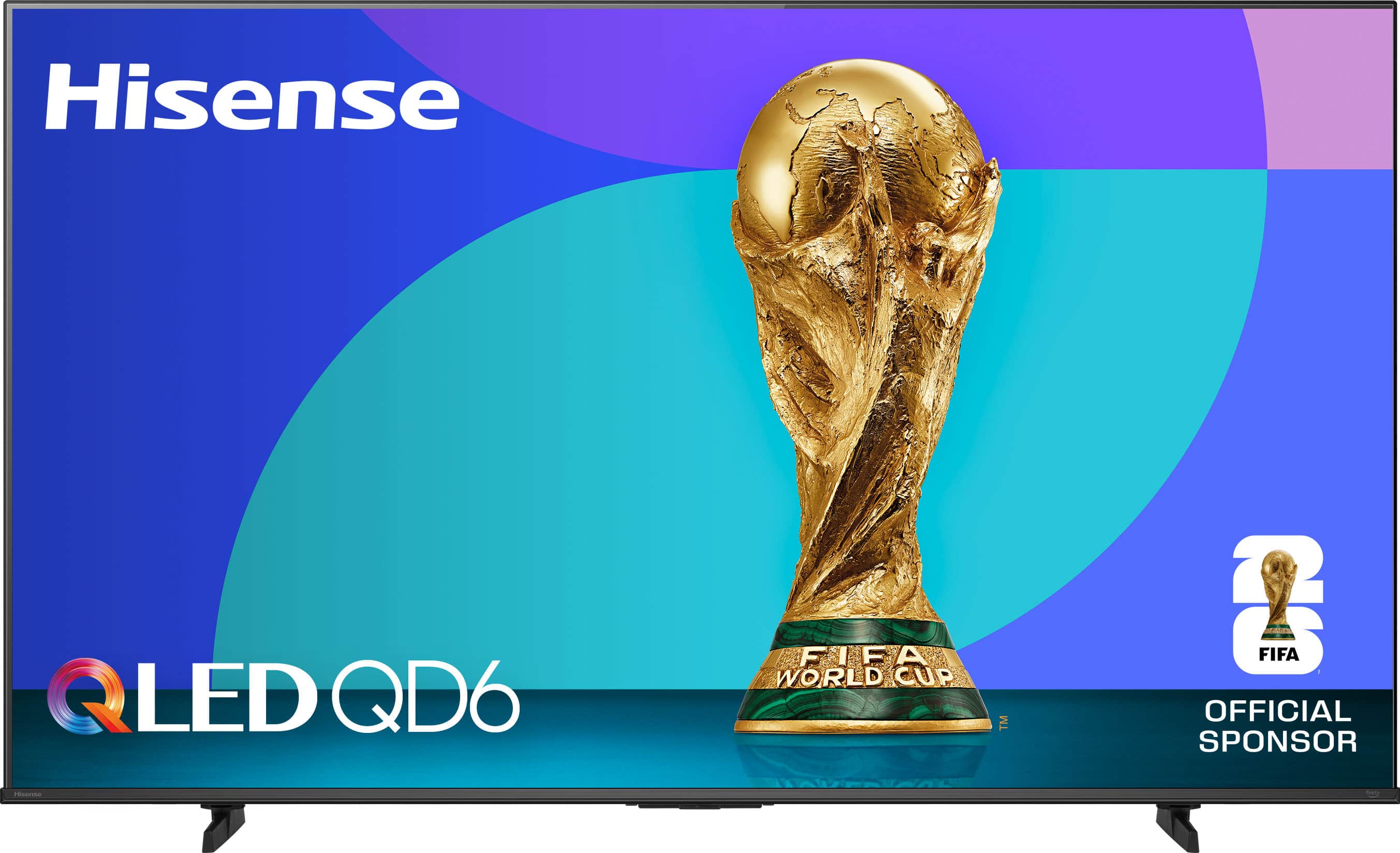 Hisense LED QD6
FIFA WORLD CUP
OFFICIAL SPONSOR