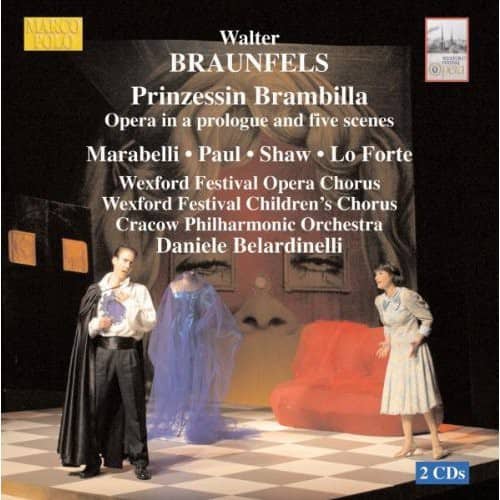 Danilo Belardinelli - Prinzessin Brambilla-Opera in a Prologue & 5 Scene  - COMPACT DISCS