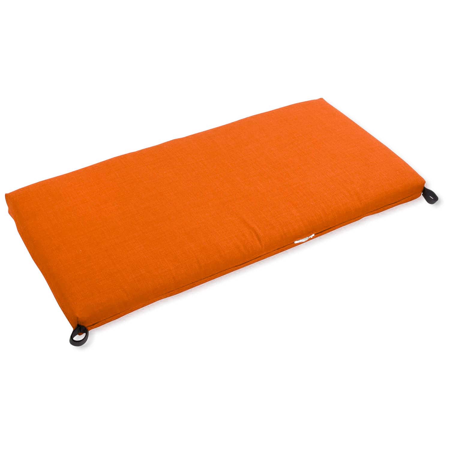 Blazing Needles - 40-inch by 19-inch Outdoor Spun Polyester Loveseat Cushion - Tangerine Dream price history on PriceWatchPro