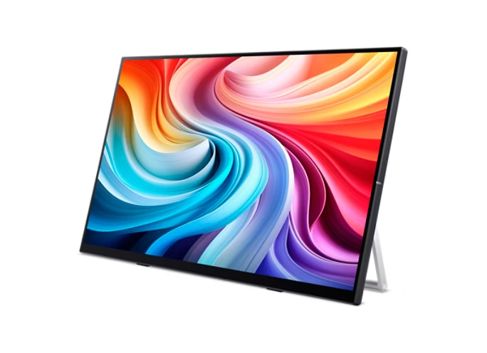 Alt View 3. Acer - Acer UT2 UT272U 27In WQHD IPS Touchscreen Display with HDMI - Black.