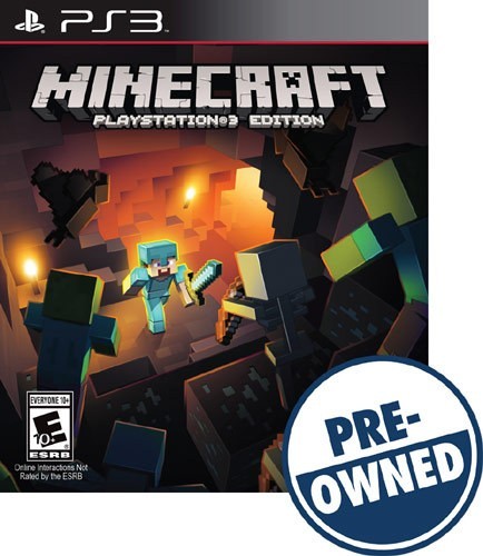 Best Buy Minecraft Playstation 3 Edition Pre Owned