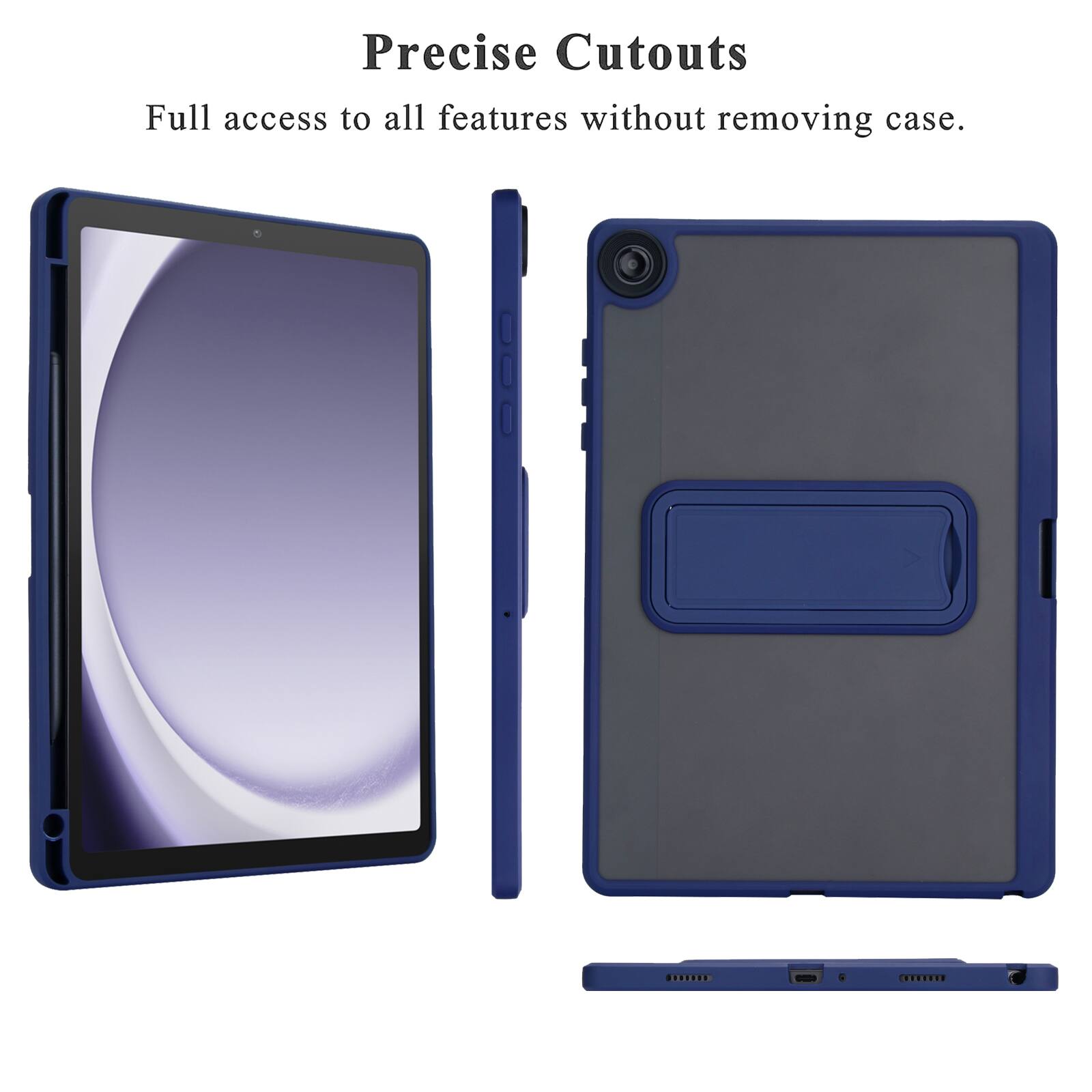 Precise Cutouts  
Full access to all features without removing case.