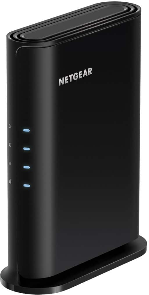 NETGEAR - Nighthawk AX1800 Dual-Band Wi-Fi Router - Black - Front_Zoom