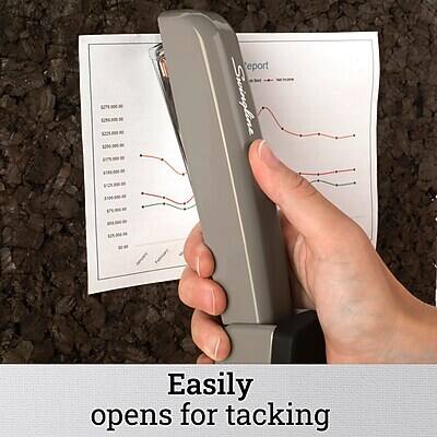 Easily opens for tacking