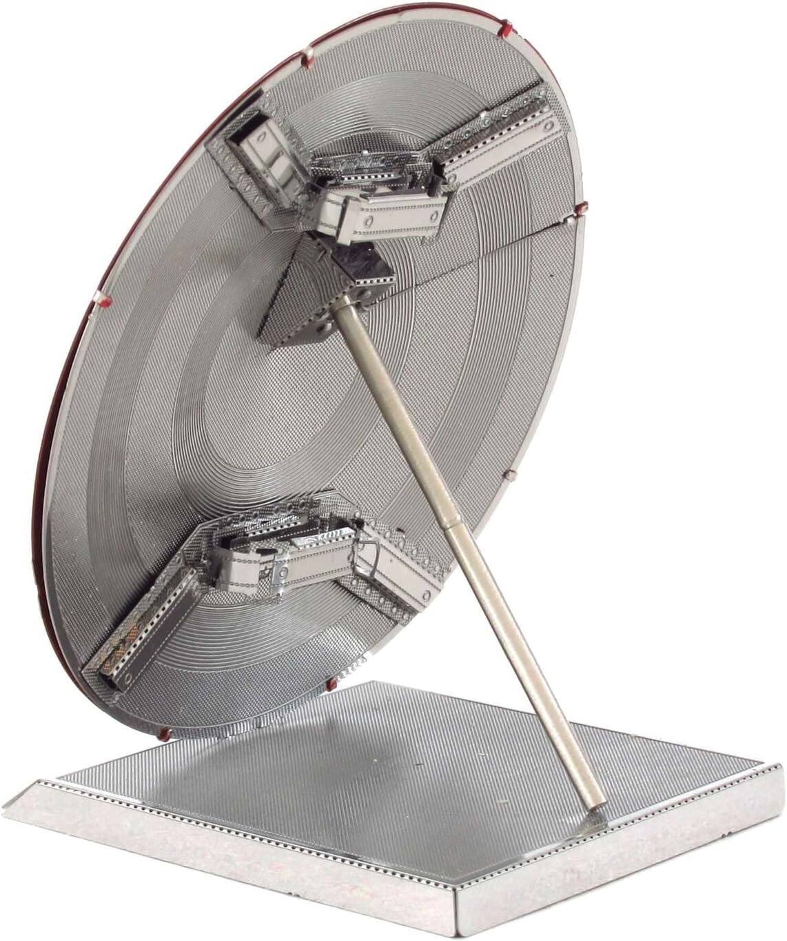 Alt View 2. Metal Earth - Metal Earth Marvel Captain America's Shield 3D Metal Model Kit Fascinations - Silver.